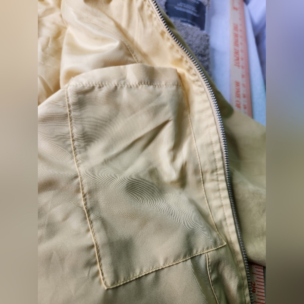 Universal Thread Yellow Cargo Bomber Jacket XXL - Picture 12 of 16